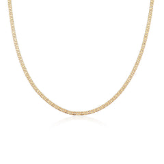 Elli 925 Sterling Silver Link Chain Necklace 2004-BF-0007945-001