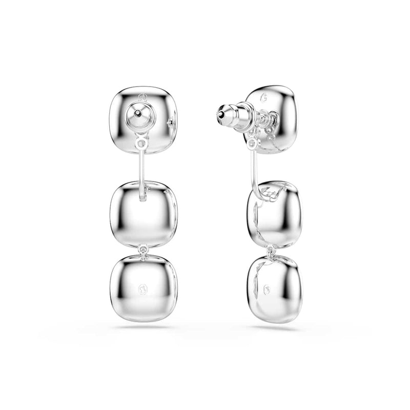 Swarovski Boucles d'oreilles Una Angelic Cushion argentées 5754342-zoom-