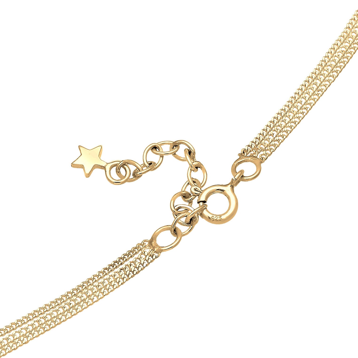 Elli 925 Sterling Silver Layered 2004-BF-0008049-001