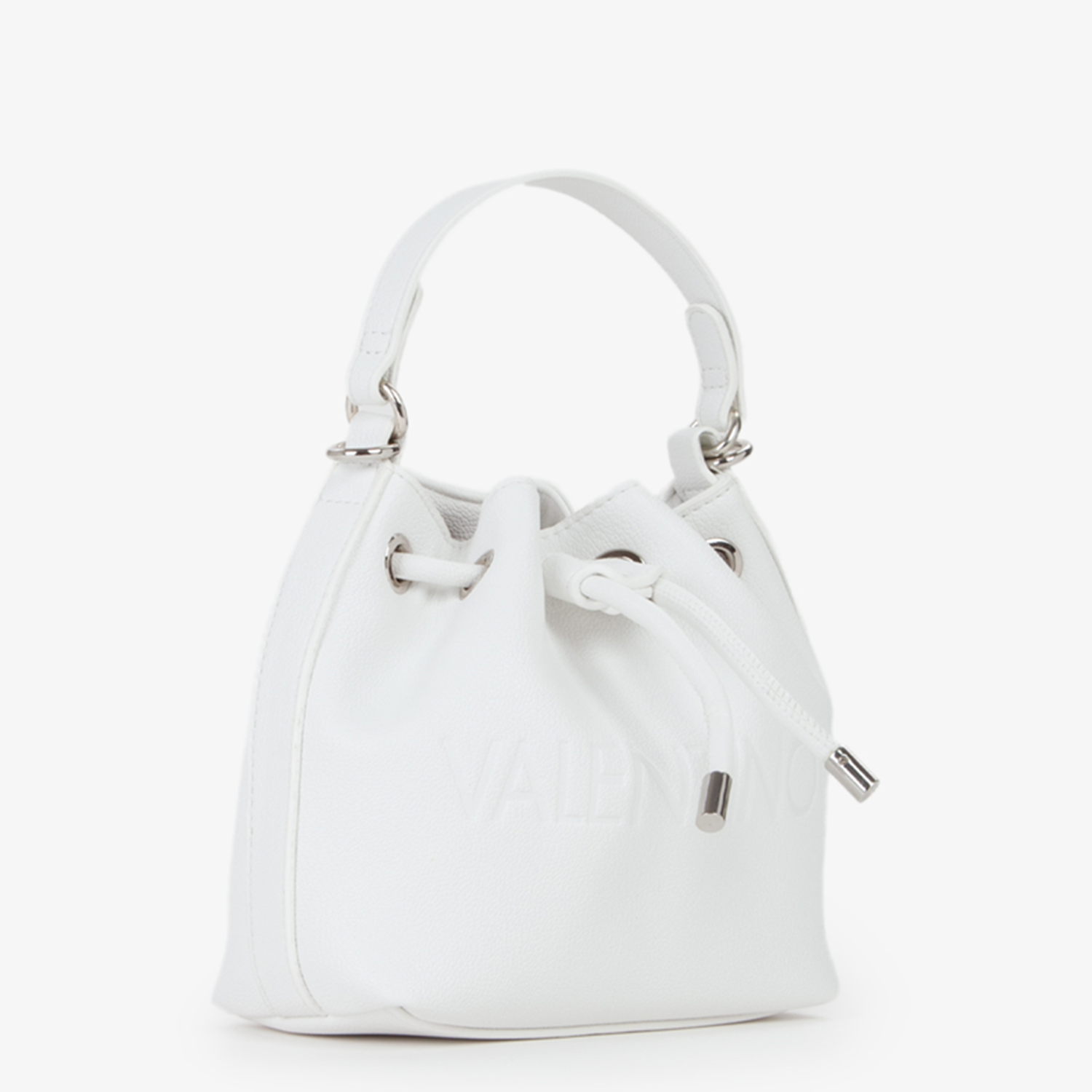 Valentino Bags Syria Re White Shoulder Bag VBS8YH34BIANCO