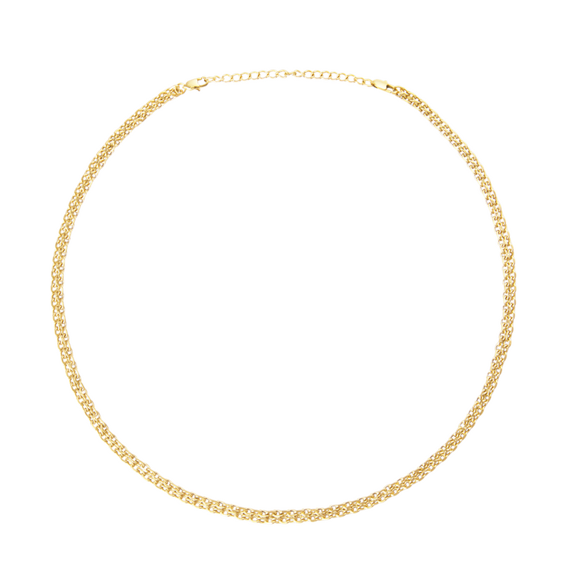 Mockberg Gold Plated Darling Necklace MO235-zoom-