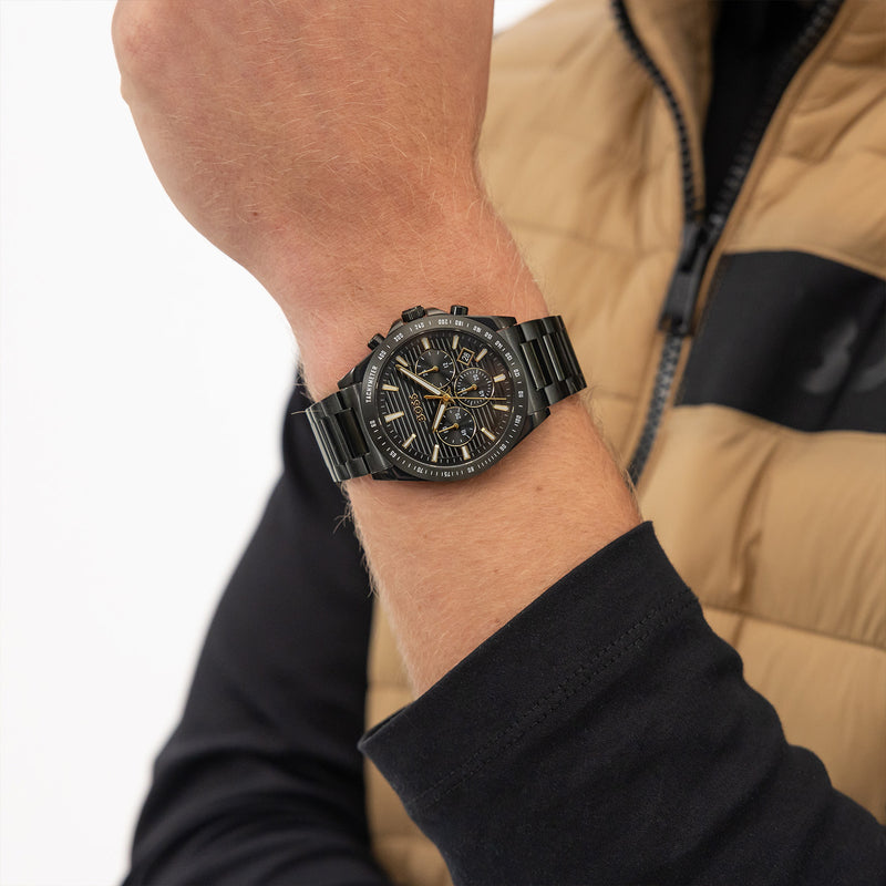 Hugo Boss Strike Chrono Montre Homme Noire HB1514291-zoom-