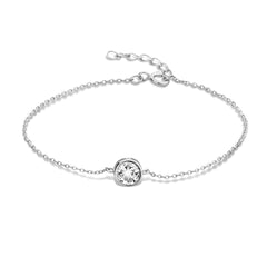 Violet Hamden Venus 925 Sterling Silver BraceletwithBirthstone VH320009-SEP