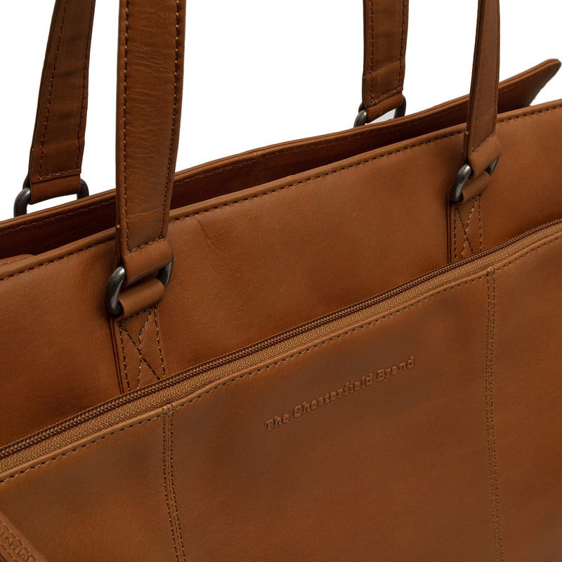 The Chesterfield Brand Fidenza  Sac Ordinateur Cognac C38.020631-zoom-