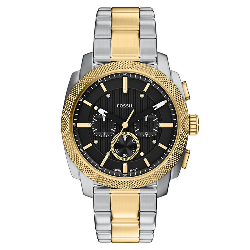 Fossil Machine Round Black Dial Watch FS6159-zoom-