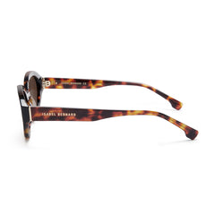 Isabel Bernard La Villette Rosaire Brown Tortoise Ovale Sunglasses IB400002-14-14