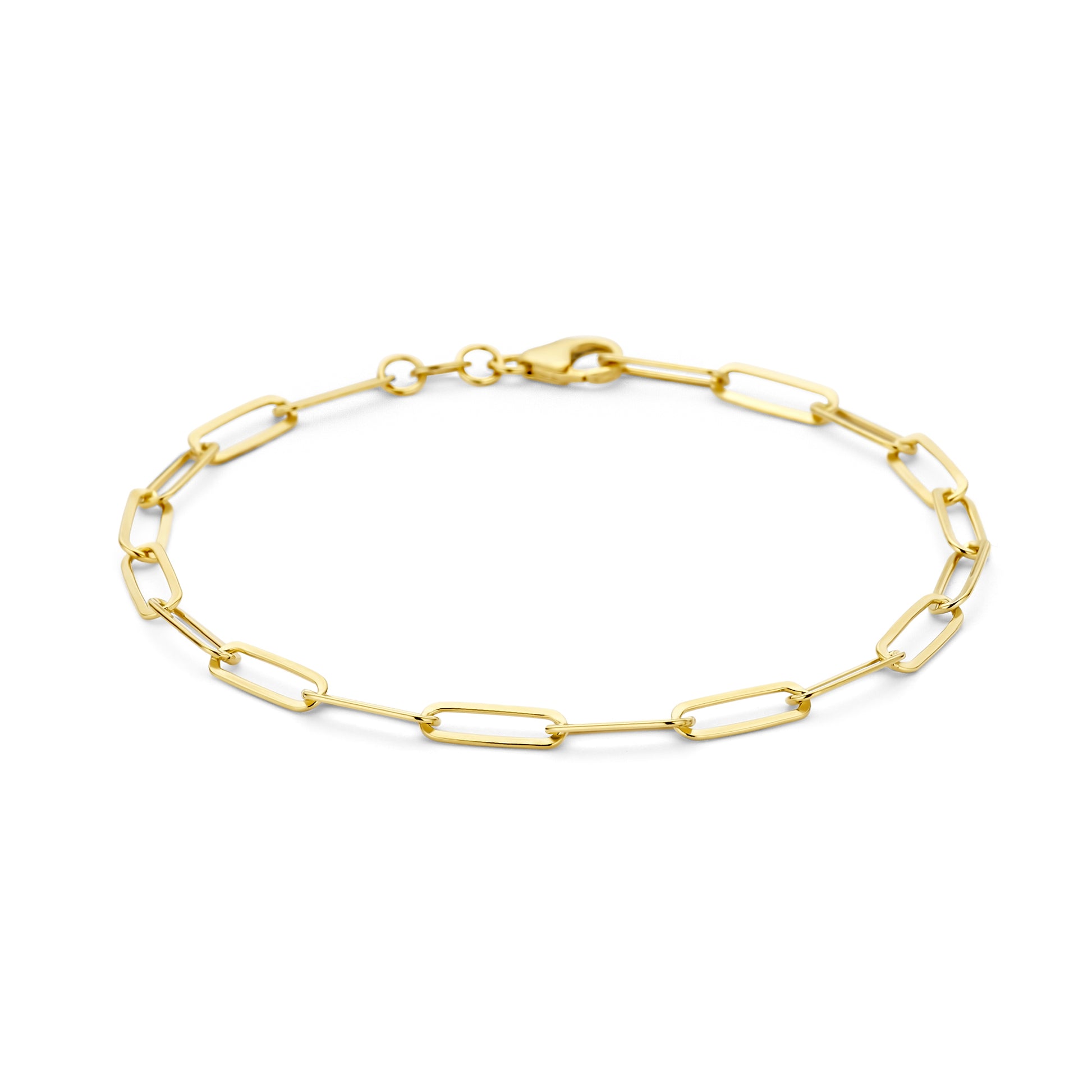 Parte Di Me Bibbiena Poppi Felice 925 Sterling Silver Gold Plated Chain bracelet PDM32117