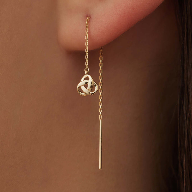 Isabel Bernard Rivoli Femmes Pendentifs d'oreille Or 14 carats IB360220-zoom-