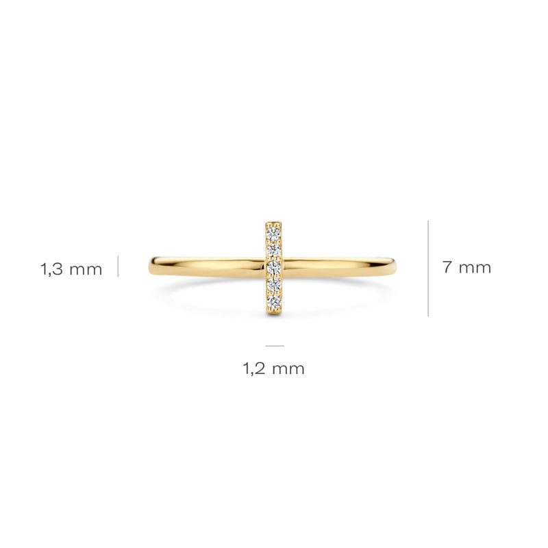 Blush Bague Or 14 carats 1252YZI/50-zoom-