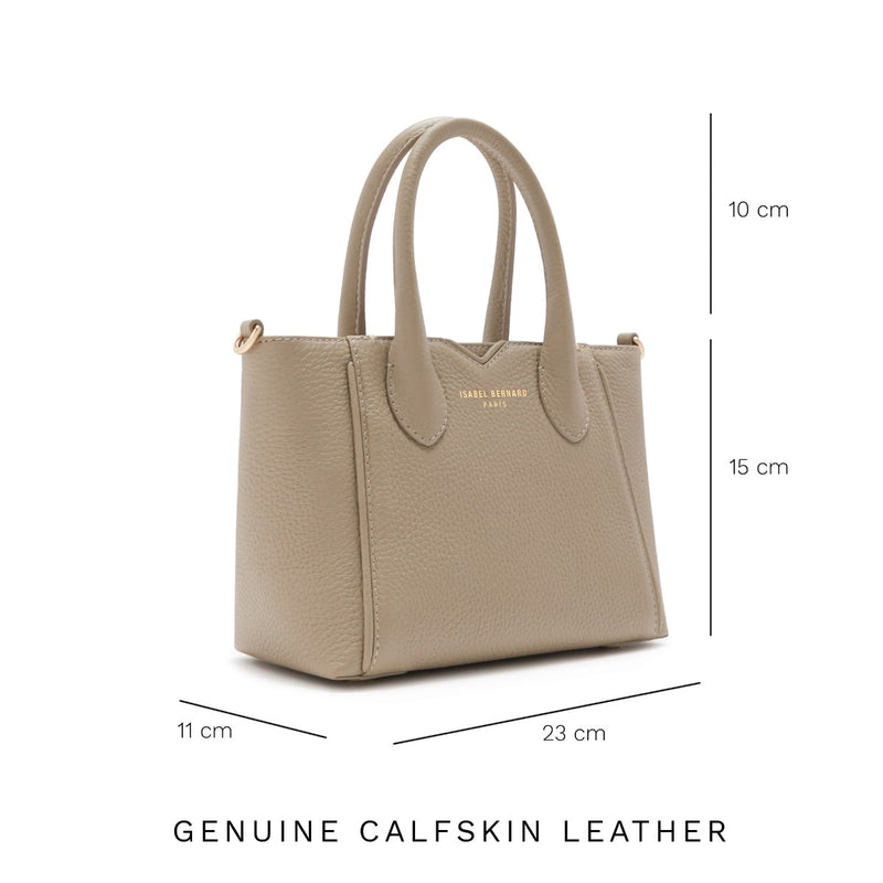 Isabel Bernard Honoré Sac à Main Taupe IB21124-078-zoom-