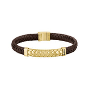 Hugo Boss Tailored Bracelet De Couleur Marron HBJ1580675M