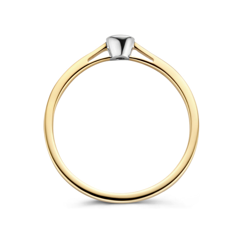 Blush Diamonds Femmes Bague Or 14 carats 1653BDI/56-zoom-