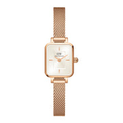 Daniel Wellington Quadro Femmes Montre Or rose DW00100651