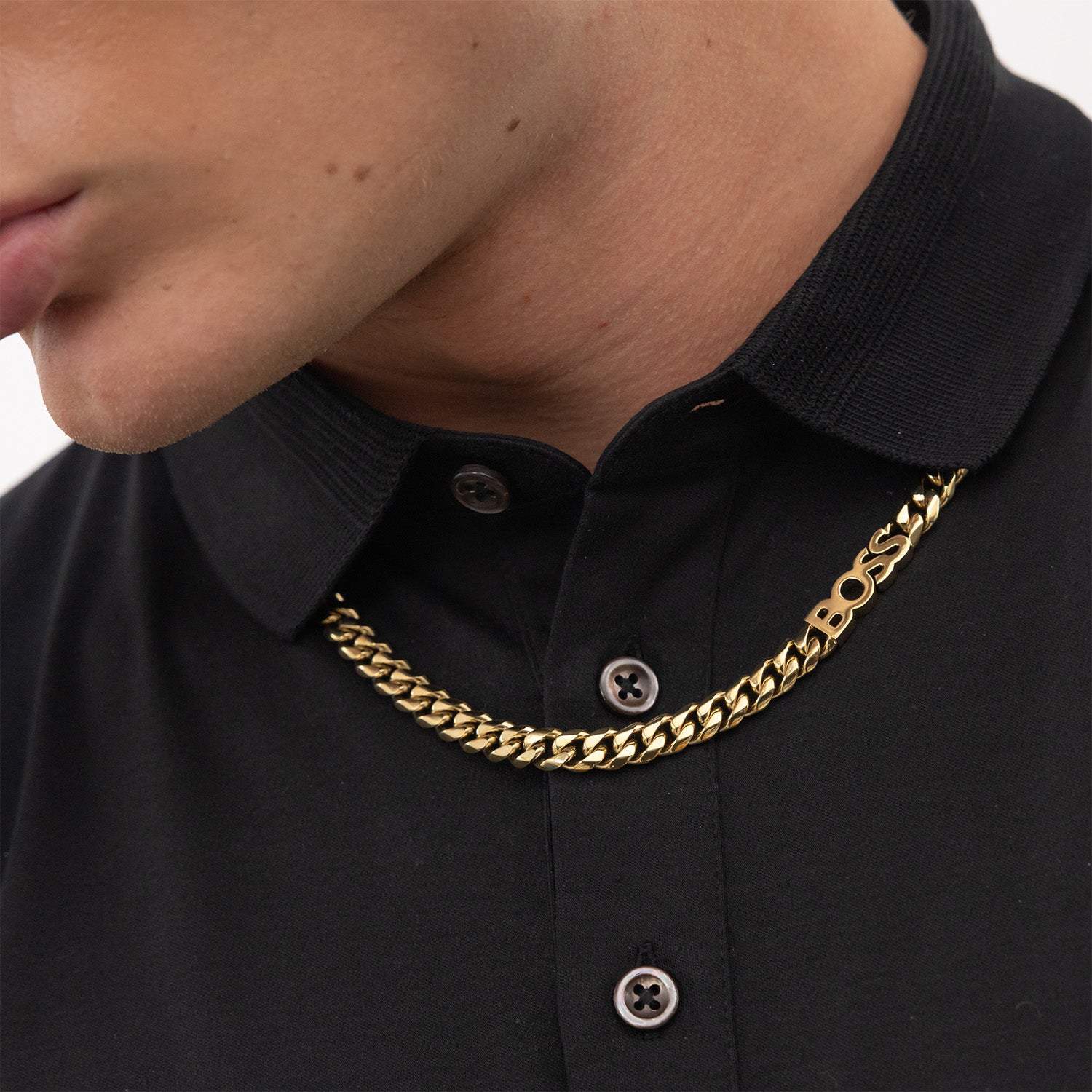 Hugo Boss BOSS Gold-coloured Necklace HBJ1580770