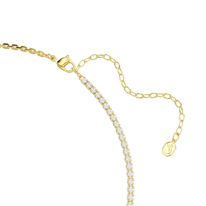 Swarovski Collier Matrix Tennis couleur or 5747717-zoom-