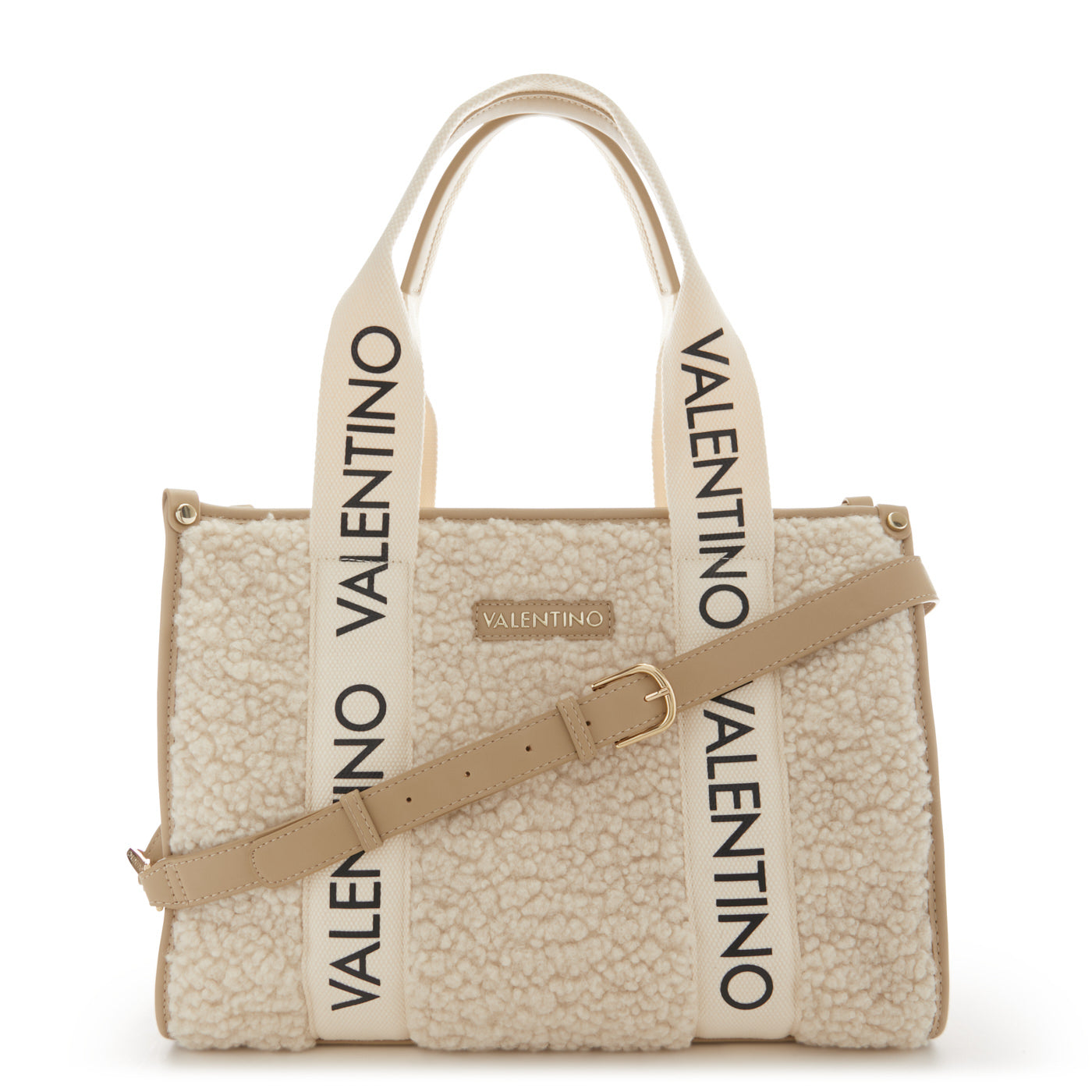 Valentino Bags Special Camy Beige Shopper VBS7L301BEIGE
