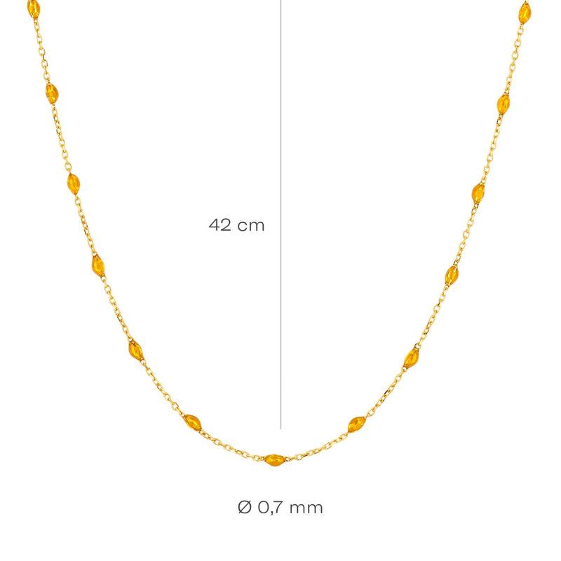 Blush Collier Or 14 carats 3162YRC-zoom-