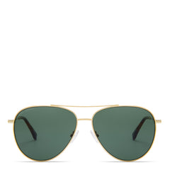 Isabel Bernard La Villette Remi Gold-coloured Aviator Sunglasses IB400008-15-04