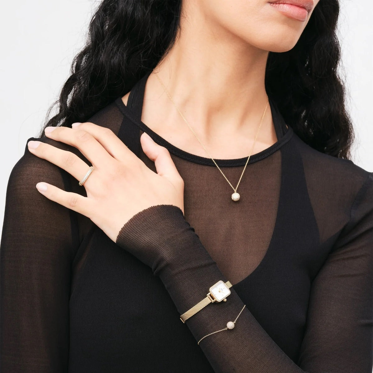 Daniel Wellington Pavé Golden Ring DW00400645