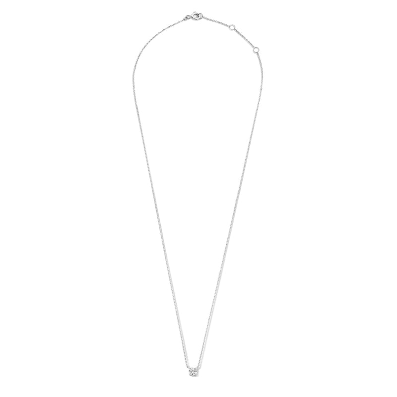 Isabel Bernard Saint Germain Collier Or blanc 14 carats IB340140-zoom-