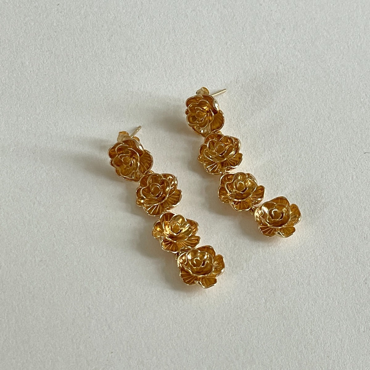 24Kae Gold Earrings 424108Y