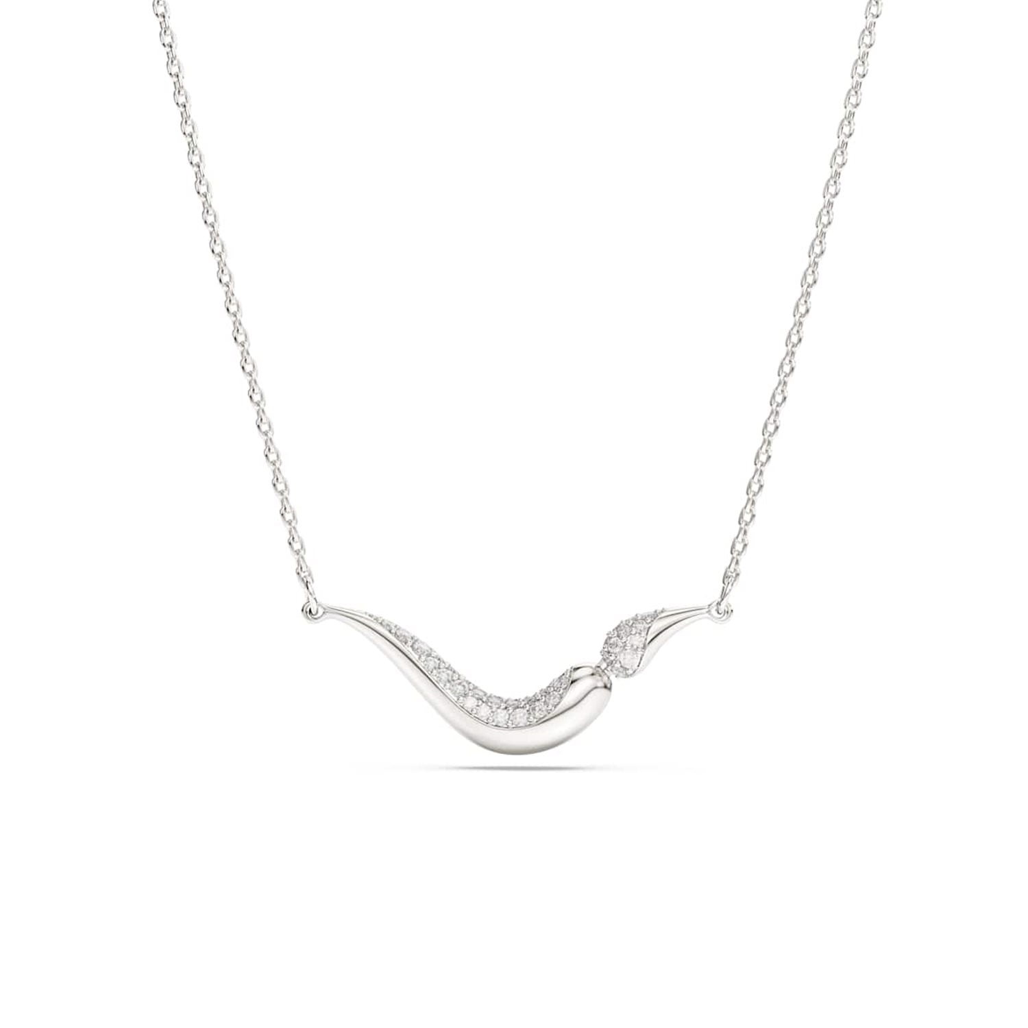 Swarovski Classica Sterling Silver Necklace 5740342