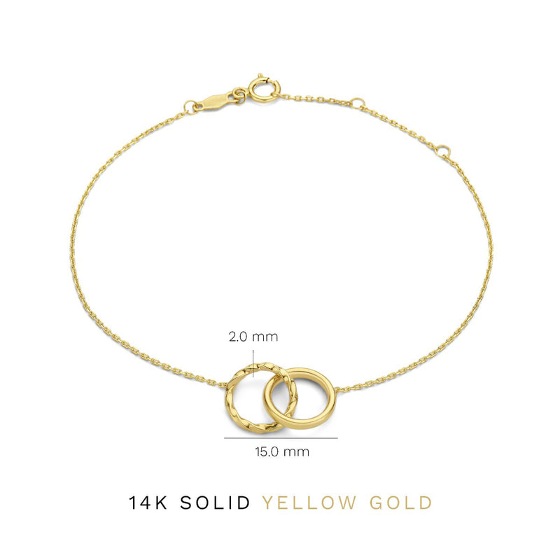 Isabel Bernard Rivoli Bracelet Or 14 carats IB320088-zoom-