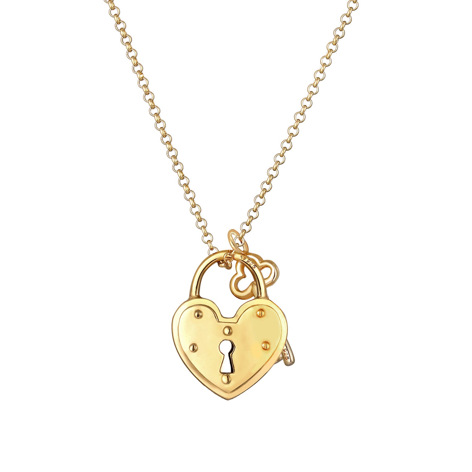 Elli 925 Sterling Silver Necklace with Pendant 2004-BF-0007788-001