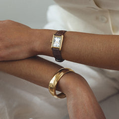 Mockberg Timeless Brown Leather Women's Watch MB0247