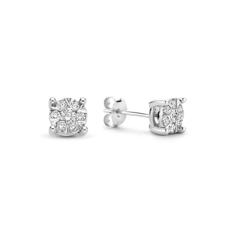 Isabel Bernard De la Paix Boucles d'oreilles Or blanc IBD360014-zoom-