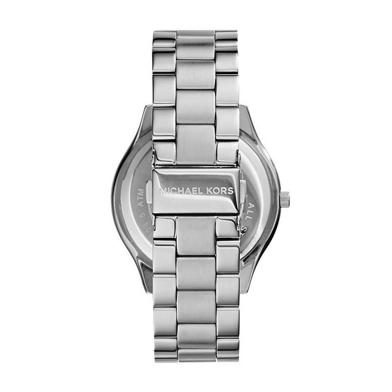 Michael Kors Slim Runway Montre Femme Argentée MK3178-zoom-