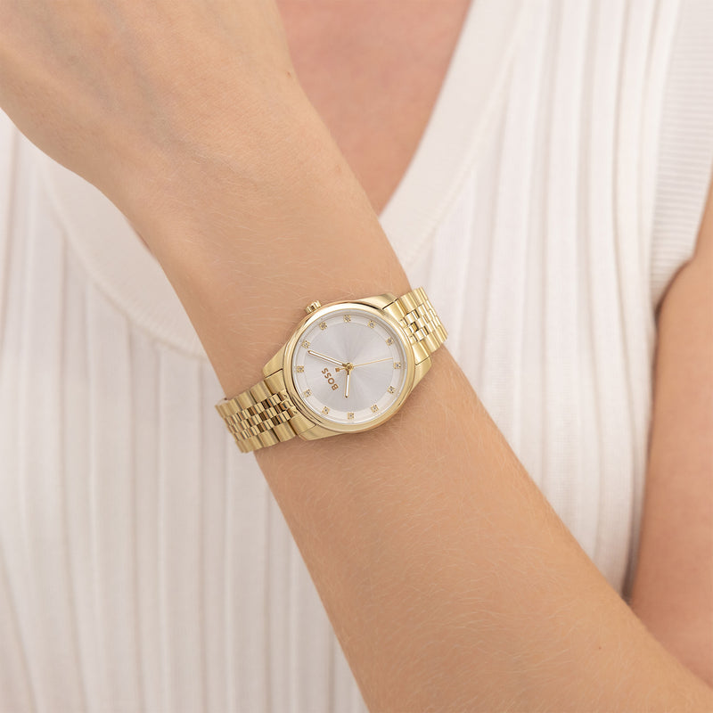 Hugo Boss Graceful Precious Montre Femme Verte HB1502810-zoom-
