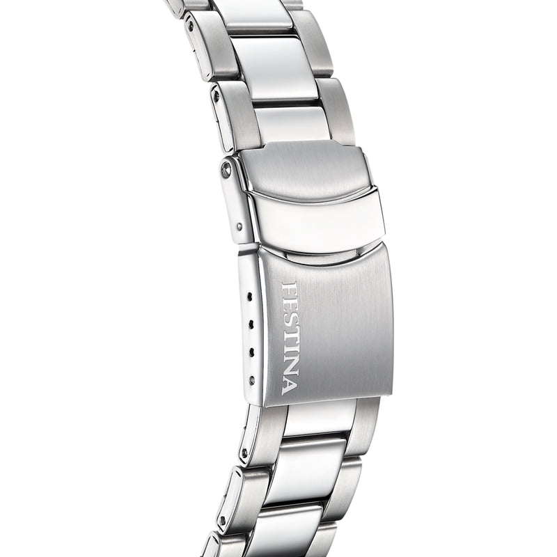 Festina Multifunction Hommes Montre Argent F20623/2-zoom-