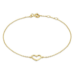Isabel Bernard Cadeau d'Isabel 14 Carat Golden Necklace and Bracelet giftset IB90058