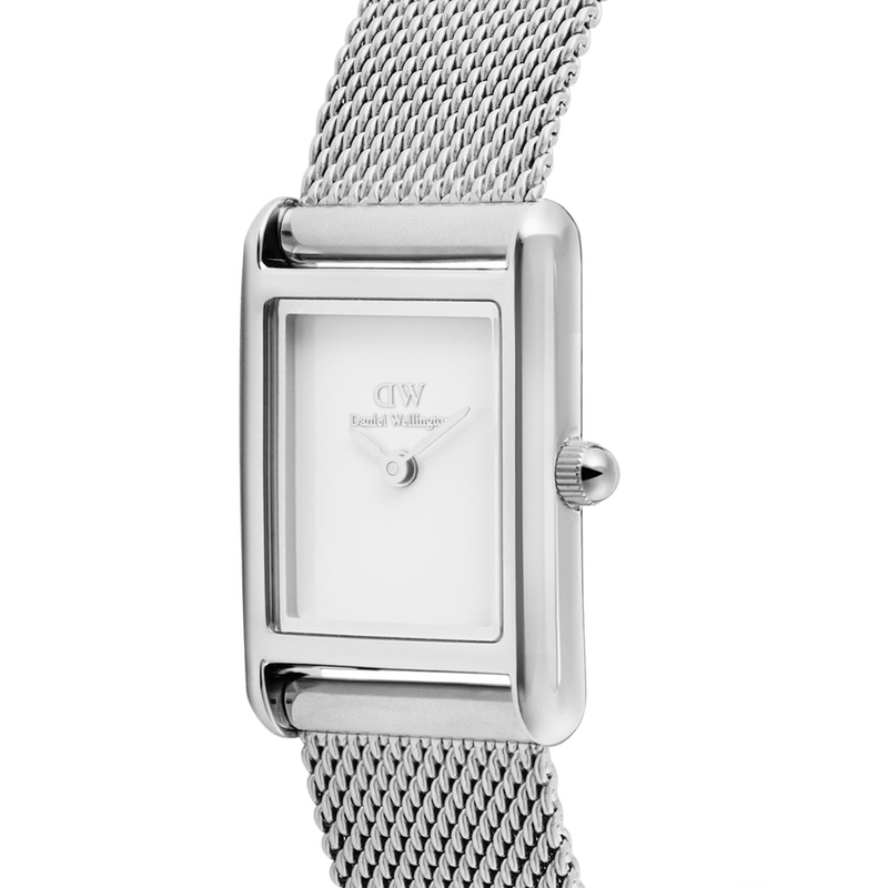 Daniel Wellington Bound Mini Sterling Blanc Montre Femme DW00100927-zoom-