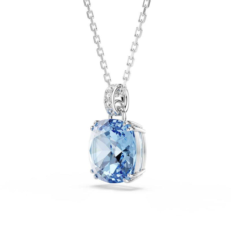 Swarovski Collier Millenia argenté avec pendentif bleu 5760057-zoom-