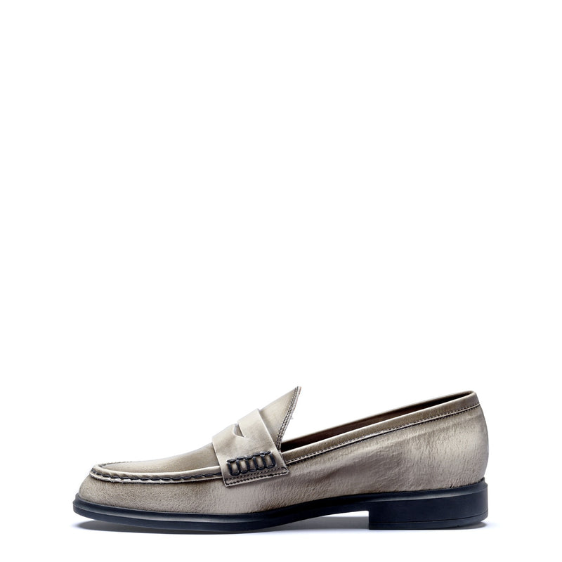 Isabel Bernard Vendôme Blandine mocassins en cuir spazzolato crème IB51015-638-39-zoom-