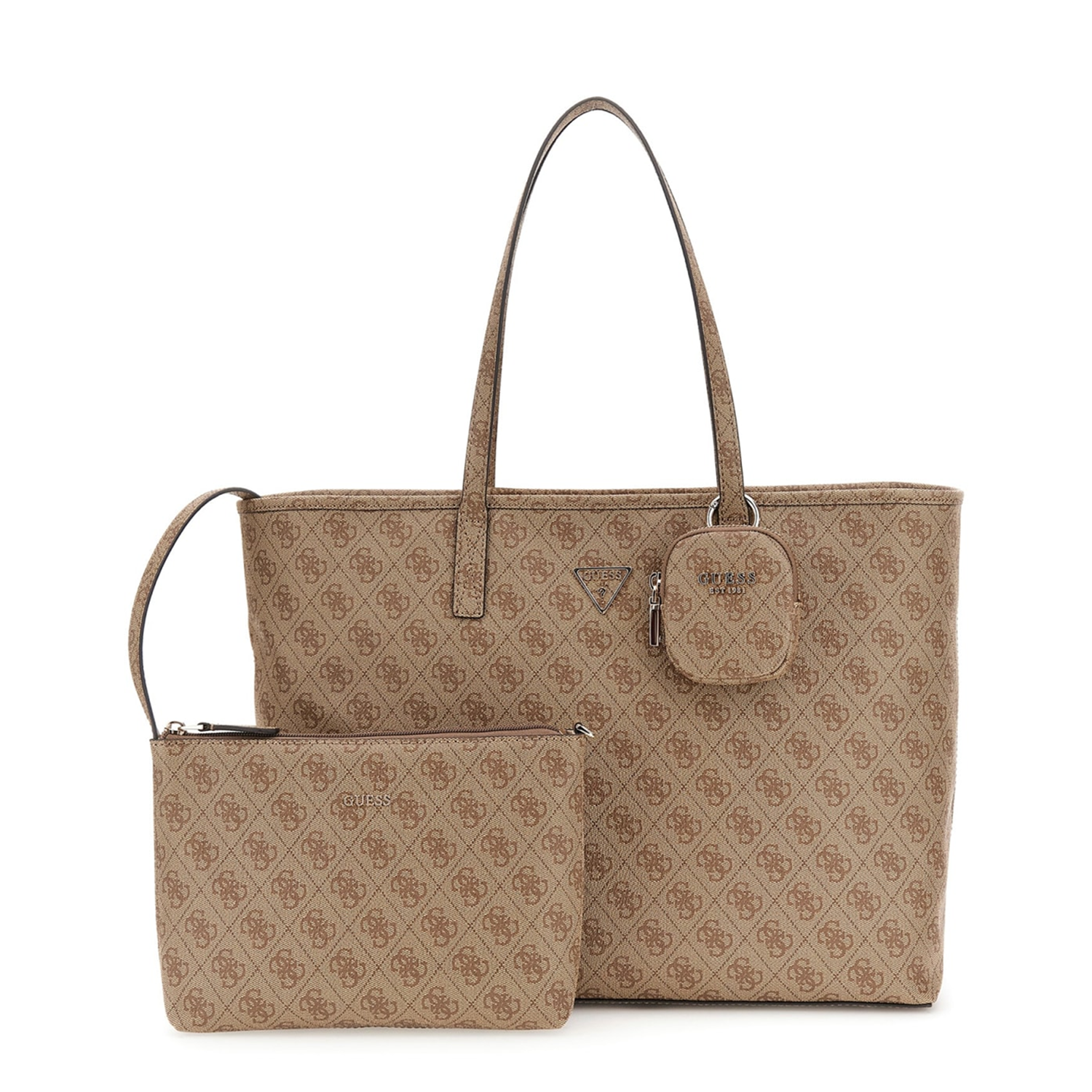 Guess Power Play Latte Logo Large Tech Tote Bag HWSL71-24240-LTL