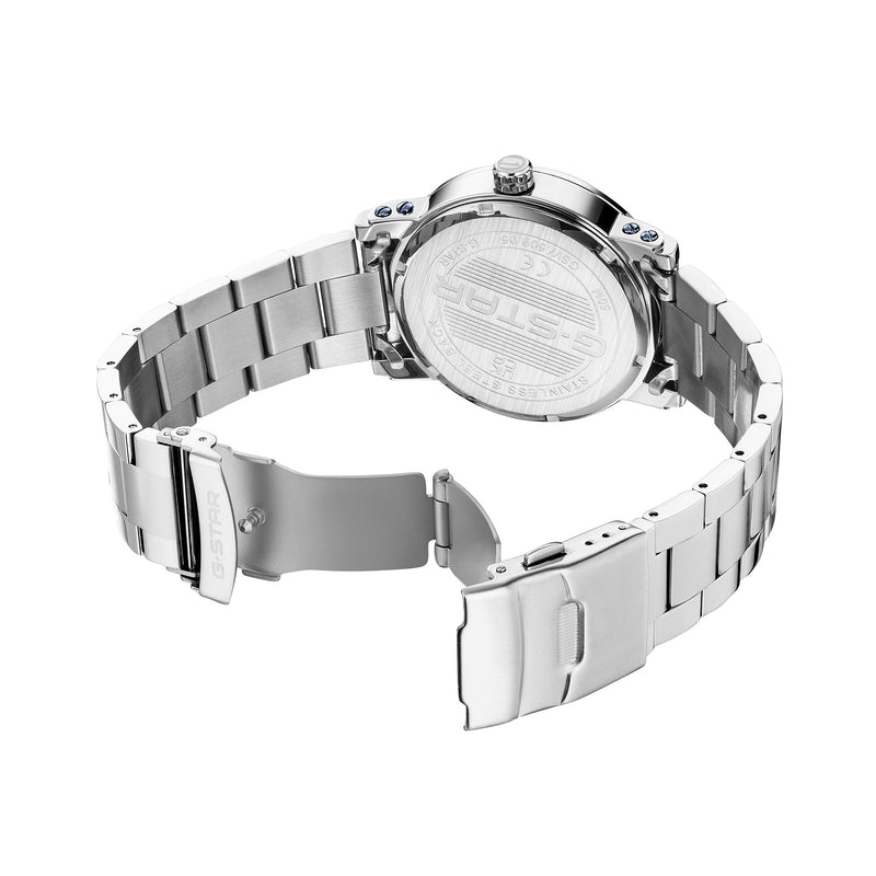 G-STAR Rovic Montre Homme en Acier Argenté GSW.509.05-zoom-