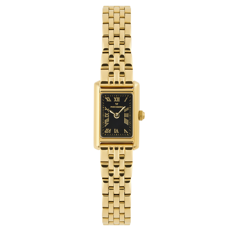 Mockberg Timeless Petite Gold Noir Women's Watch MB1775-zoom-
