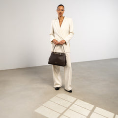 Isabel Bernard Honoré Emma Dark Brown Shoulder Bag IB21134-031