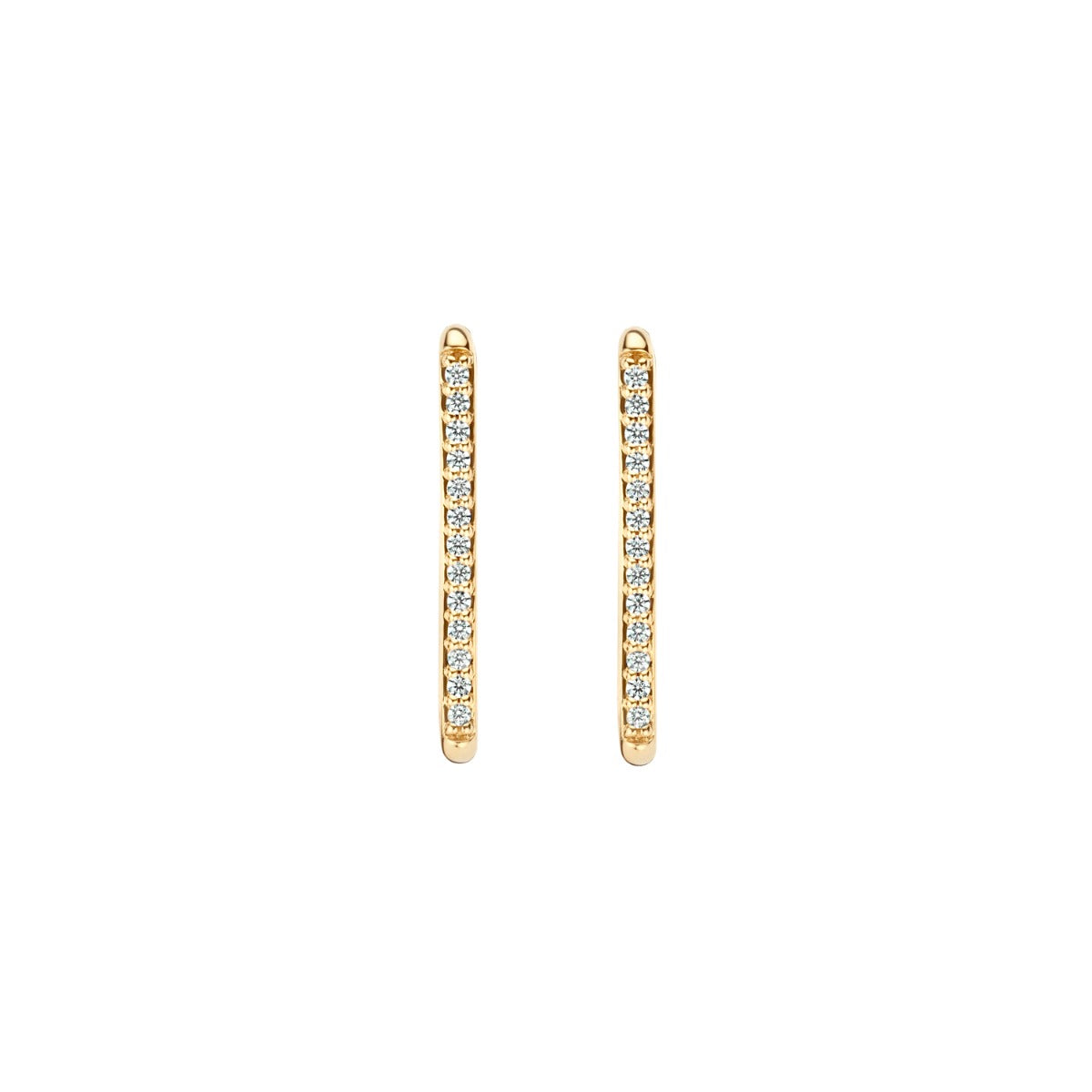 Blush 14 karat gold Earrings 7343YZI