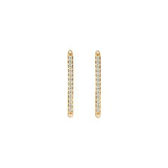 Blush 14 karat gold Earrings 7343YZI