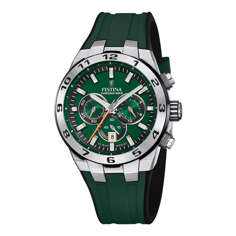 Festina Chrono Bike Hommes Montre Vert F20671/2-zoom-