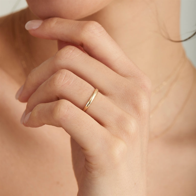 Ania Haie Stargazer Femmes Bague Or 14 carats AH-RAU002-02YG-50-zoom-