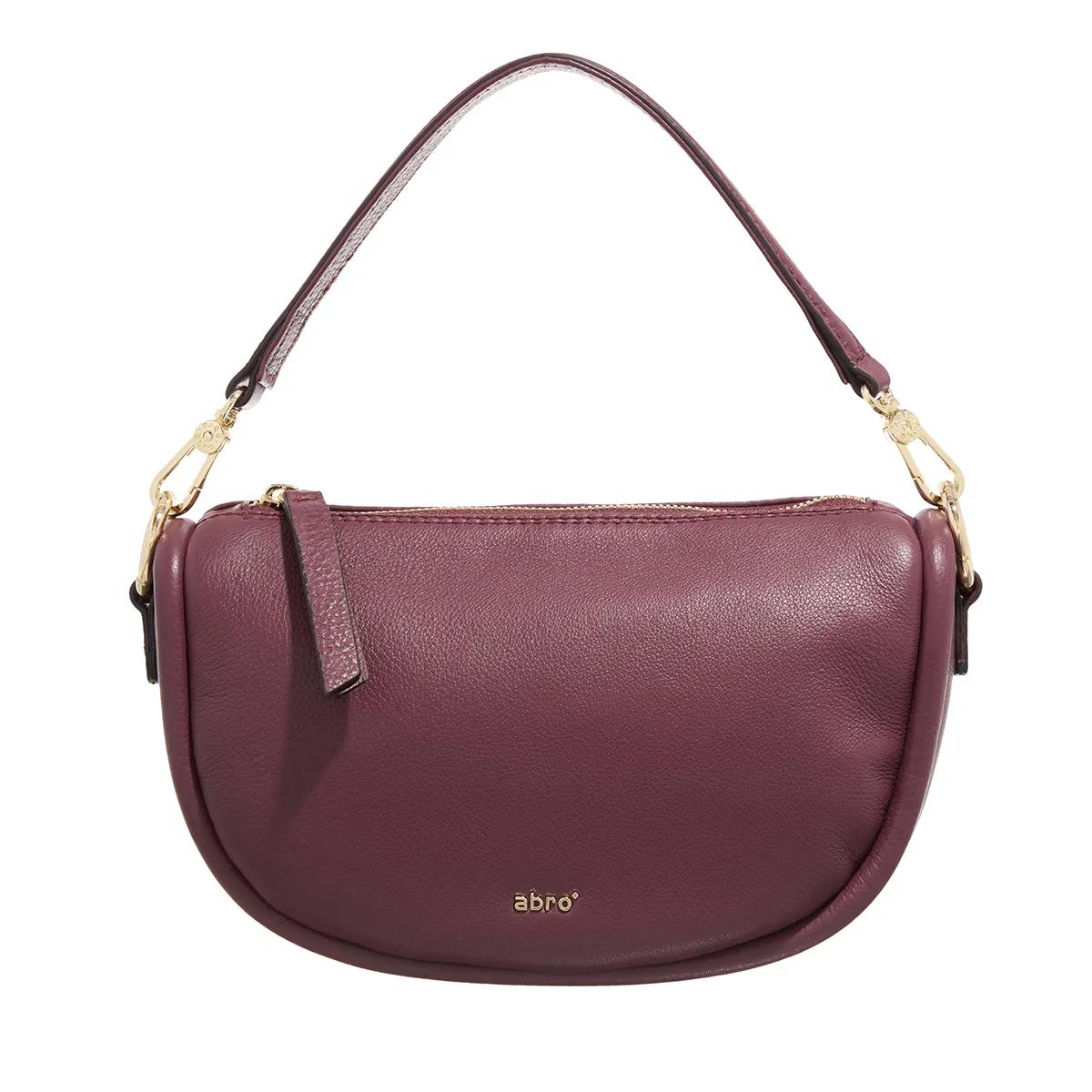 Abro Willow Bordeaux Leather Crossbody bag 2001-A0629101