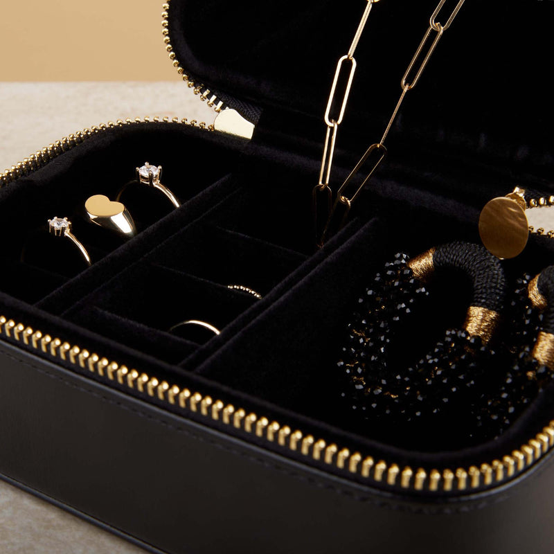 Brandfield Femmes Boîte à Bijoux Noir BFJB100405-zoom-