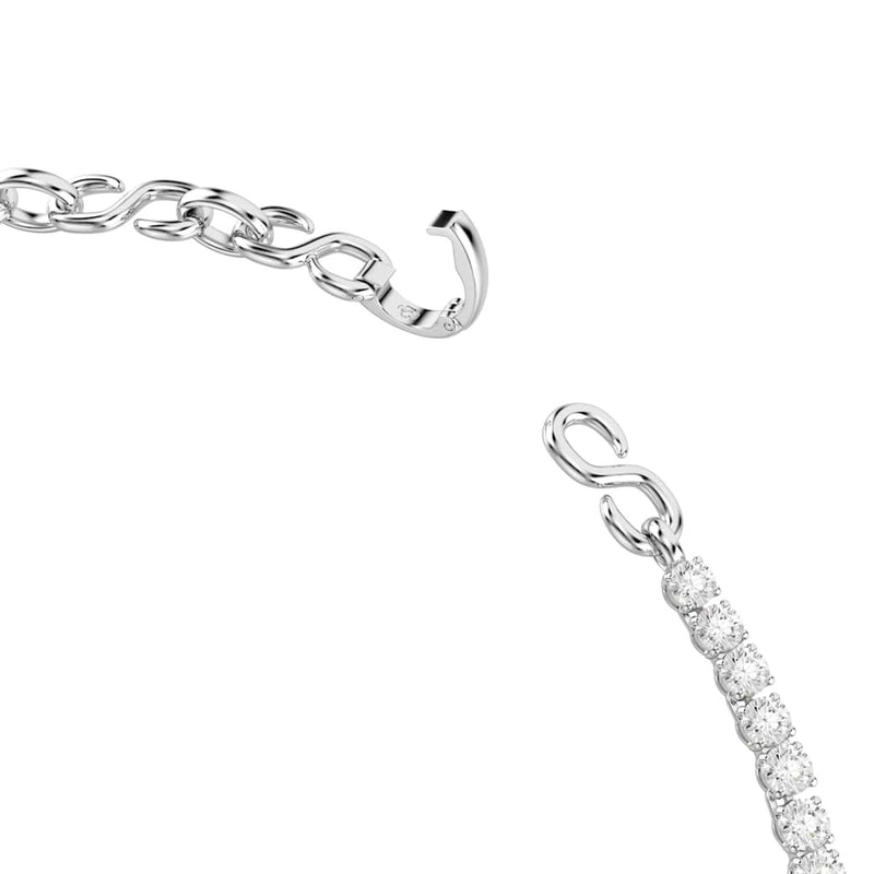 Swarovski Collier Matrix Tennis Argent 5747732-zoom-