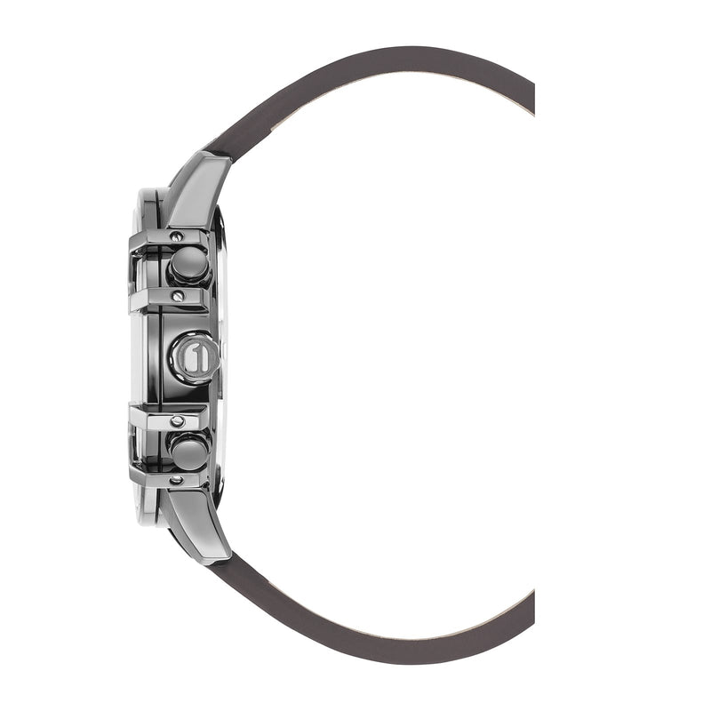 G-STAR Bend3D Montre Homme Verte avec Bracelet en Cuir Marron GSW.505.03-zoom-