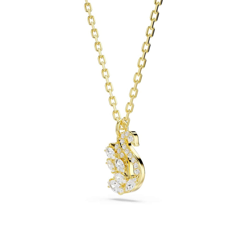 Swarovski Collier Swan Pavé Or 5754626-zoom-